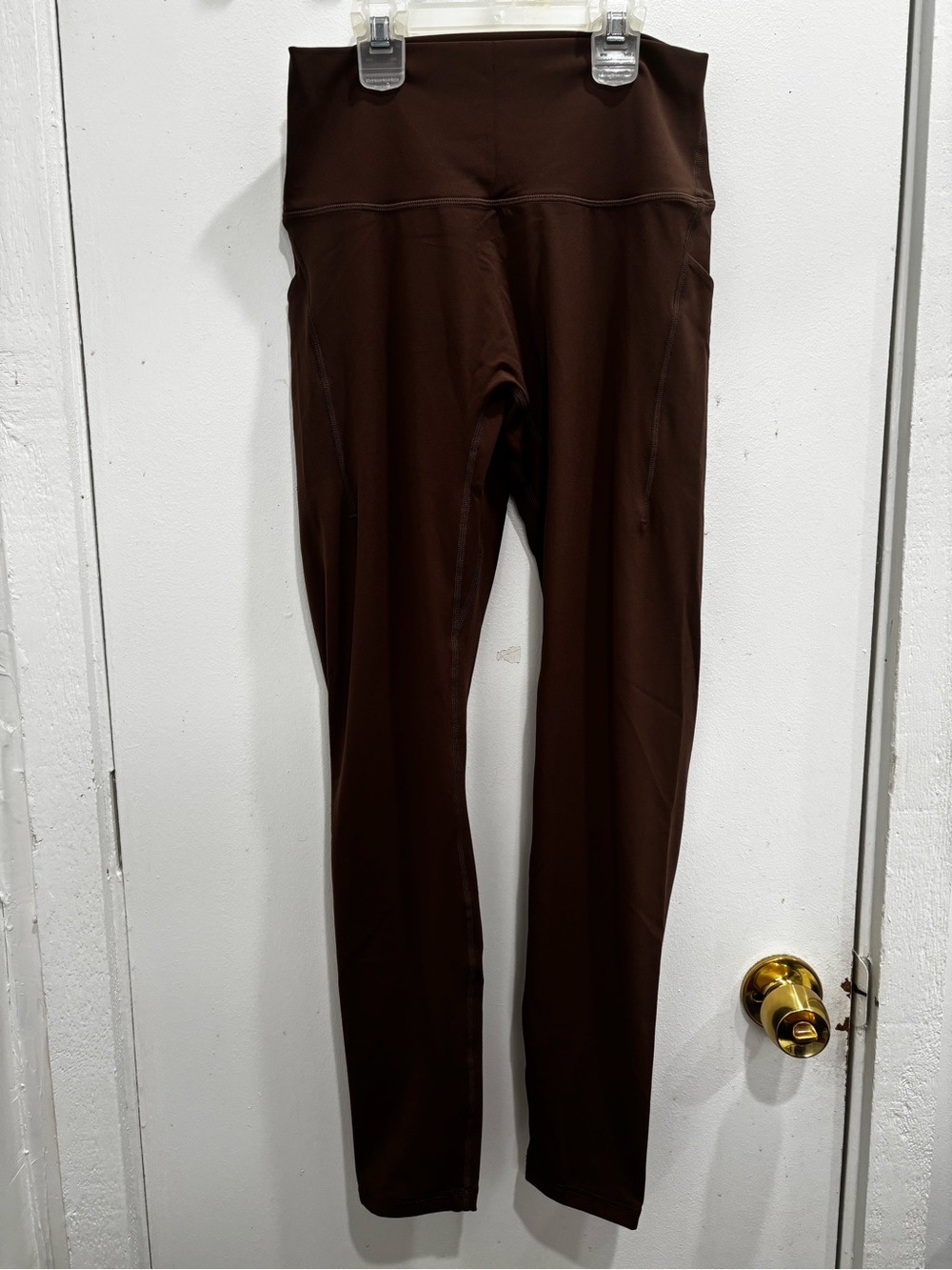 Women's High-Rise Brown Leggings